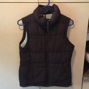 Brown Puffer Vest